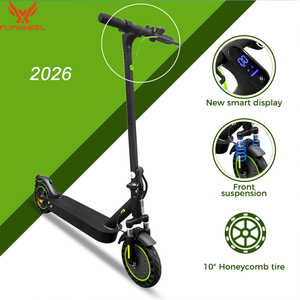 Trottinette électrique tout-terrain E5 MAX pour adultes, frein à disque double, autonomie 35-45 km, pliable, en aluminium - Product Image 5