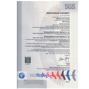 Suelo SPC Rígido para Interiores, Vinilo Plástico, Resistente al Agua, 100% Material Virgen, 5mm de Grosor, Capa de Desgaste de 0.3mm, EIR - Product Image 5