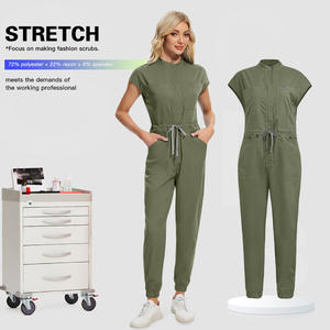 Combinaison chirurgicale 42166, tenue de sport modeste pour femmes, vêtements pour femmes, ensemble de cordons, vêtements pour femmes pour mariage, uniformes de travail - Product Image 1