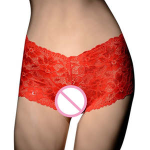 Pantaloncini in Velluto per Donna, Tanga Elasticizzato, Mutandine Senza Cavallo con <span class=keywords><strong>Pizzo</strong></span>, Slip Romantici a Vita Bassa, <span class=keywords><strong>Culotte</strong></span> Sexy - Product Image 6