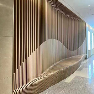 Pannello Murale in PVC WPC con Striscia LED <span class=keywords><strong>per</strong></span> Decorazione Pareti, Produzione di Fabbrica - Product Image 5