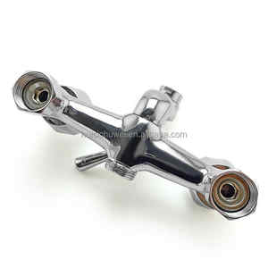 <span class=keywords><strong>Robinet</strong></span> de douche de bain en alliage de zinc poli du fabricant <span class=keywords><strong>professionnel</strong></span> <span class=keywords><strong>avec</strong></span> deux poignées pour une utilisation hôtelière sur le marché du Moyen-Orient - Product Image 3