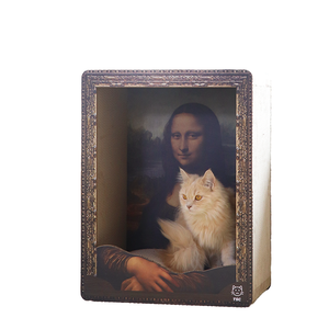 Nuevas Innovaciones: Rascador para Gatos de Tamaño Pequeño, Tazón de Papel Corrugado y Cartón, Venta al por Mayor de Árboles y Rascadores para Gatos - Product Image 1