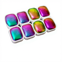 Pigment nacré caméléon MCESS, poudre de mica à changement de couleur pour peintures à l'aquarelle