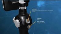 Système d'endoscopie flexible réutilisable SNUKE pour bronchoscopie numérique, chirurgie vétérinaire, endoscope portable ORL, caméra certifiée CE