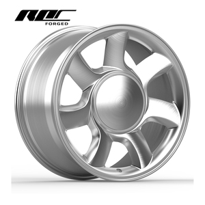 Jantes forgées classiques Roc Custom, finition argent brossé, 18 pouces, 4x108, pour Ford Mustang SVT <span class=keywords><strong>Cobra</strong></span> - Product Image 1
