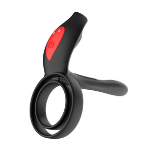 Anillo Vibrador con Control Remoto Beat <span class=keywords><strong>Eros</strong></span>, Dispositivo de Masturbación para Hombres y Mujeres, Anillo de Bloqueo de Esperma, Juguetes Sexuales con 8 Frecuencias - Product Image 2