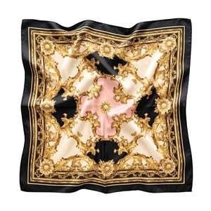 Bandana Multifunzionale con Logo Personalizzato, Sciarpa di Moda, Bandana in Seta per Capelli, Sciarpa in Seta da <span class=keywords><strong>Donna</strong></span> all'Ingrosso - Product Image 2