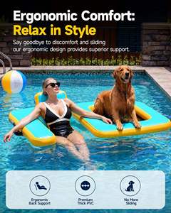 Innovador Flotador Inflable para Perros con Asiento, <span class=keywords><strong>Kayak</strong></span> Acuático de PVC Reforzado y Duradero con Construcción Drop-Stitch para Adultos y Perros - Product Image 5