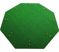 Tapis d'entraînement de golf multi-usages Air Flex, tapis d'entraînement en nylon pour la pratique du swing, tapis 3D pour le practice de golf