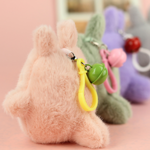 دمية توتورو قطيفة ناعمة لطيفة للبيع بالجملة، حيوان شنشيلة كرتوني محشو ومخصص، ميدالية مفاتيح من الفرو فائق النعومة، هدية ترويجية - Product Image 4