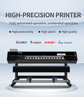 Impresora de inyección de tinta eco-solvente XP600/I3200 de 1.8m para vinilos y lonas flexibles, plotter rentable con rollo a rollo automático