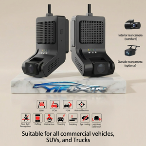 <span class=keywords><strong>Cam</strong></span>éra embarquée pour la gestion de flotte : 4 canaux FHD, GPS IA, 4G, ADAS, DMS, BSD, vision nocturne, Wi-Fi - Product Image 3