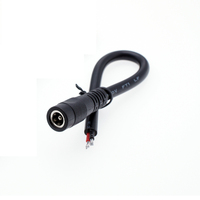 12V DC Power Plug Femelle Jack Connecteur Câble 5.5X2.1mm MCX 1 2 Pin 15cm LED Bande Convertisseur Adaptateur