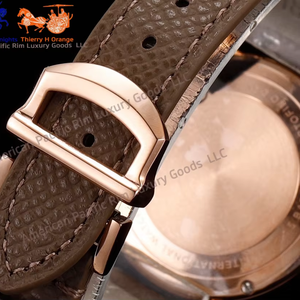 Reloj de Mujer de la Marca H, Elegante, con Caja Redonda y Diamantes, Retro, de Alta Calidad, Unisex, con Movimiento de Reloj Antiguo Chino - Product Image 6