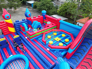 כיף כיף כיף tuv מפעל מתנפחים פארק שעשועים מתנפחים - Product Image 3