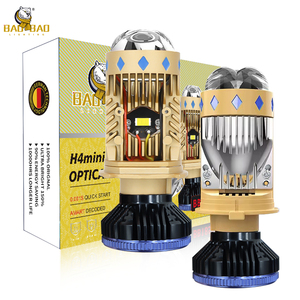 ไฟหน้า LED BAOBAO OEM รุ่น T8 H4 มินิไบโปรเจคเตอร์ 3 นิ้ว 130W เลเซอร์ 6000K กำลังสูง สำหรับรถยนต์ อุปกรณ์ตกแต่งรถยนต์ - Product Image 1