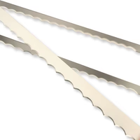 Trancheuse à pain de bonne qualité coupant la lame dentelée pour couper la nourriture de gâteau de pain
