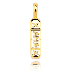 Kalung Liontin Pil Medis Lapis Emas 18K Mewah Tali Rantai Pria Hip Hop Streetwear Perhiasan Pesta Trendi Terlaris Grosir - Product Image 5