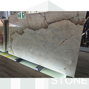 Tuile de dalle de marbre <span class=keywords><strong>Pandora</strong></span> de luxe en quartzite Dalle de marbre blanc de Patagonie naturelle <span class=keywords><strong>Prix</strong></span> direct d'usine de pierre HD - Product Image 4