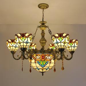 <span class=keywords><strong>Lampe</strong></span> de table de style <span class=keywords><strong>Tiffany</strong></span> Jiyuanlux, 8 pouces, libellule rouge, <span class=keywords><strong>art</strong></span> déco, verre teinté vert, <span class=keywords><strong>lampe</strong></span> de table pour salon, chambre à coucher - Product Image 2