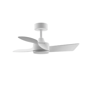 Ventilador de Techo Moderno Decorativo para el Hogar de 42/52 Pulgadas, Ventilador de Techo Blanco con 3 Aspas de ABS, Incluye Control Remoto - Product Image 1