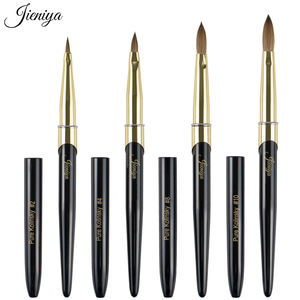 <span class=keywords><strong>Pincel</strong></span> Profesional para Uñas, Estilo Negro y Dorado, <span class=keywords><strong>Pincel</strong></span> de Pelo de Marta <span class=keywords><strong>Kolinsky</strong></span> <span class=keywords><strong>Original</strong></span> para Arte de Uñas Acrílicas - Product Image 1