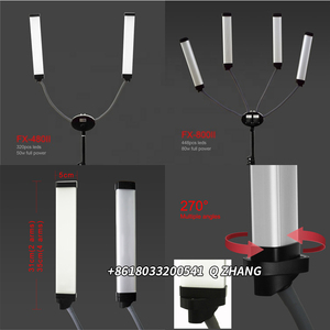 Vente Pro Beauty Kits d'extension de cils tatouage <span class=keywords><strong>maquillage</strong></span> lumière vidéo photographie 4 bras lumière de remplissage Selfie beauté lune cils lumière - Product Image 3