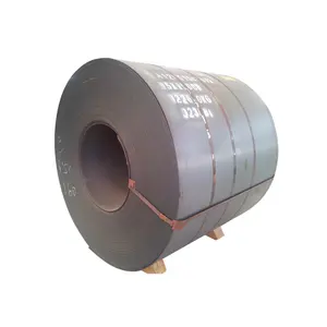 Ss400 Q235 Q355 A36 Grade50 S235jr 3mm-12mm Soft HRC Ms Black Carbon Hot Rolled Strip Slit Steel Coil