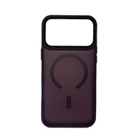 Coque de téléphone antichoc magnétique robuste en TPU+PC, finition mate, design de luxe, protection intégrale pour iPhone 17 Pro Max Air