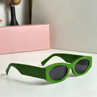 Lunettes de soleil tendance unisexe en acétate, monture carrée complète, verres dégradés, protection UV %, écaille de tortue/vert, pour l'extérieur