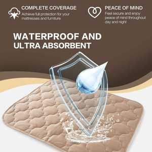 Produsen profesional dapat digunakan kembali berlapis penyerap inkontinensia bantalan tempat tidur dapat dicuci nyaman digunakan kembali untuk dewasa - Product Image 2