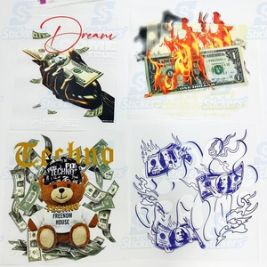 Bán buôn biểu tượng tùy chỉnh đường phố dtf chuyển nhiệt Báo Chí chuyển in ấn Hàng may mặc Túi ly có tính năng mềm vải Jumbo Kích thước - Product Image 5