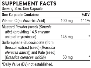 Cápsula de semilla de brócoli OEM/ODM para cápsulas de extracto de semilla de brócoli sulforafano glucosinolato de etiqueta privada - Product Image 2