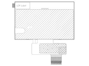 Módulo de pantalla RGB paralelo FPC de 5.0 pulgadas TM050RDZG03-30 con resolución de 800x480, 188 PPI y 40 pines - Product Image 3