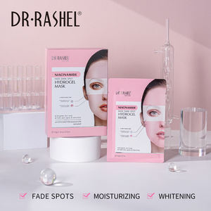 Masker Lembar Wajah Penuh DR RASHEL Niacinamide Mengoreksi Flek Hitam, Mengungkapkan Kulit Bercahaya Merata, Memutihkan Kulit, Hydrogel - Product Image 1