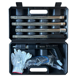 Pistola de Clavos Manual de Acero de Alta Resistencia, 5 Velocidades Ajustables, para Bricolaje y Uso Profesional, Soporte ODM, 4 Varillas Extensibles - Product Image 1