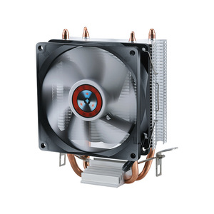 Radiador silencioso de CPU de 4 tubos de cobre con ventilador de refrigeración de aire 1155 Material de <span class=keywords><strong>PC</strong></span> Caja de computadora de escritorio Control de velocidad del disipador de calor - Product Image 6