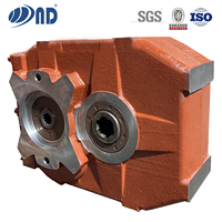 ND P12004 Multiplicateur de boîte de vitesses 1:4 75Hp 540Rpm avec entrée 16/32 Z13 Sortie hydraulique 1 3/8 "Z6 Femelle