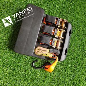 Ensemble de sangles de fixation à cliquet pour moto, 1 pouce, 25 mm, lot de 4 pièces - Product Image 5