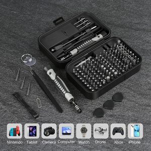 Kit d'outils de réparation de précision 130-en-1 avec 120 embouts et magnétiseur – Tournevis manuel combiné très populaire - Product Image 5