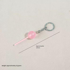 Lussuosa Catena per Cellulare Personalizzata Luminosa a Forma di Lollipop, Ciondolo per Zaino, Graziosa Decorazione Regalo per Compagni di Classe e Migliori Amici - Product Image 5