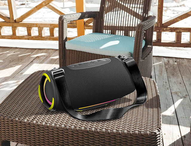 Gadgets 2026 Wireless Outdoor Speaker 80W Super Bass Party Speaker Waterproof IPX7 Power Bank for Outdoor
