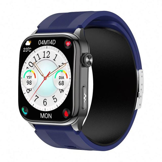 Best selling Smart Health Watch With Air Pump Airbag Accurate Blood Pressure Ecg 4pd Dynamic Heart Rate Ai Heart Analysis