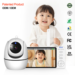 Anicebb Moniteur Bébé Nouvelle Génération avec Écran HD 5 Pouces, Résolution 1080P/720P, Vision Nocturne et Audio Bidirectionnel pour des Images Claires du Bébé - Product Image 3