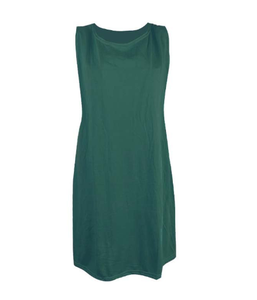 Vestido de Verano Casual para Mujer, Vestido Tipo Camiseta, Traje de Playa, Vestido Elegante Plisado Liso - Product Image 5