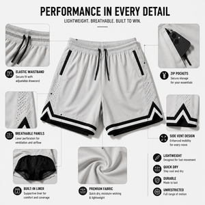 Custom Premium <b>Mens</b> <b>Basketball</b> <b>Shorts</b> Quick Dry Lightweight Gym Training Sports <b>Shorts</b> Private Label Teamwear - Product Image 2