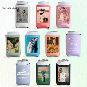 Sous-verres isothermes classiques pour bière 12oz en néoprène, imprimés par sublimation pour la décoration de fête - Product Image 1