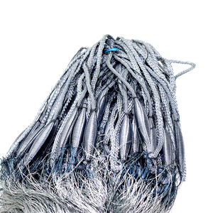 Redes de Pesca de Finlandia, Red de <span class=keywords><strong>Tres</strong></span> Capas, Red de Enmalle de Nailon, Red de Pesca con Plomada y Flotador - Product Image 3