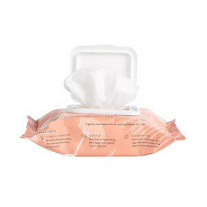 Lingettes faciales <span class=keywords><strong>à</strong></span> base de plantes naturelles Lingettes démaquillantes hypoallergéniques pour le nettoyage Imperméable - Product Image 2